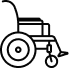 Wheelchair (folding type)